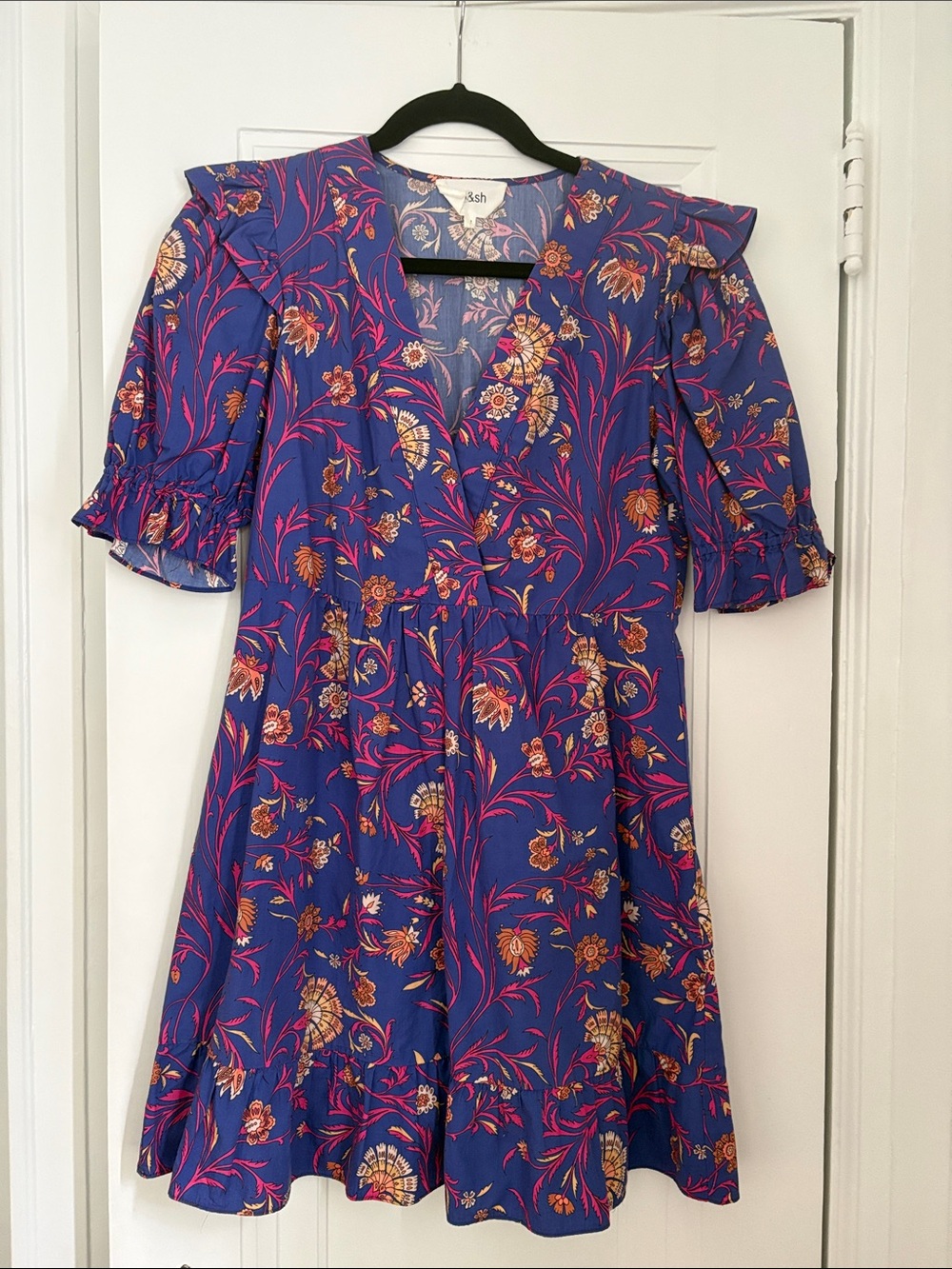 BA&SH Floral Print Summer Dress